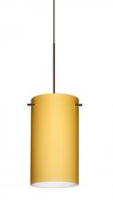 Besa Lighting 1XP-4404VM-BR - Besa Pendant Stilo 7 Bronze Vanilla Matte 1x50W GY6.35