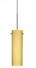 Besa Lighting 1XP-4930VM-BR - Besa Pendant Copa Bronze Vanilla Matte 1x50W GY6.35