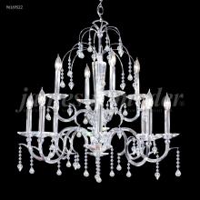 James R Moder 96169S22 - Medallion 12 Light Chandelier