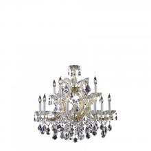 Cyan Designs 650-13-514 - Thirteen Light Chrome Crystal - Imperial Up Chandelier