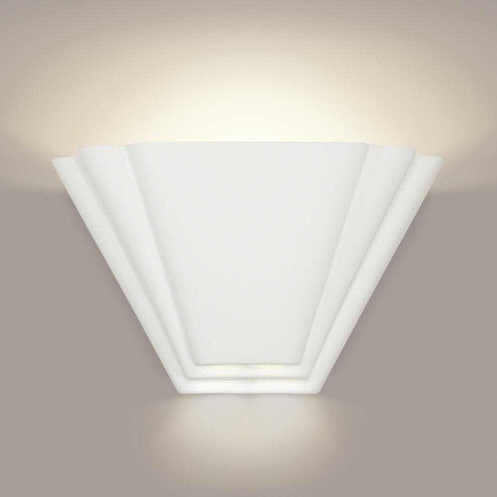 Bermuda Wall Sconce: Fog