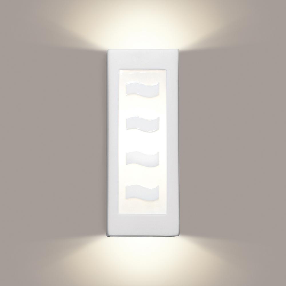 White Serenity Wall Sconce