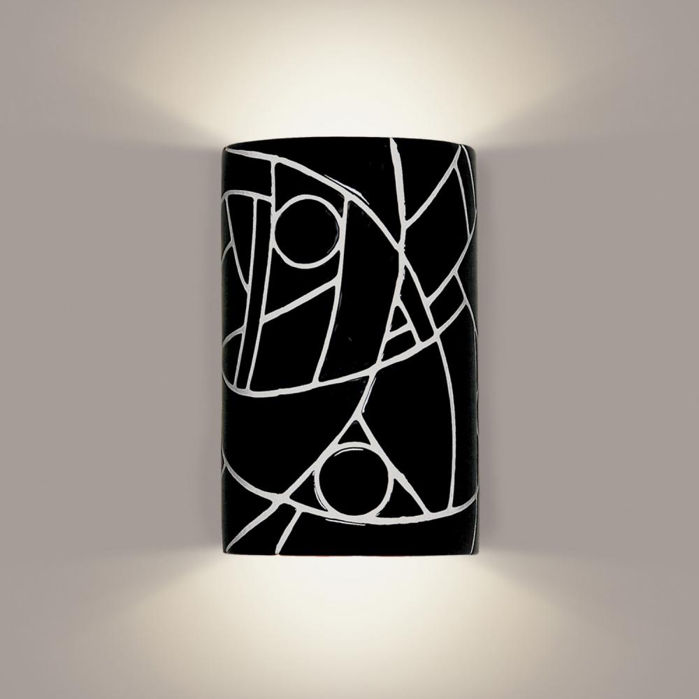 Picasso Wall Sconce Black