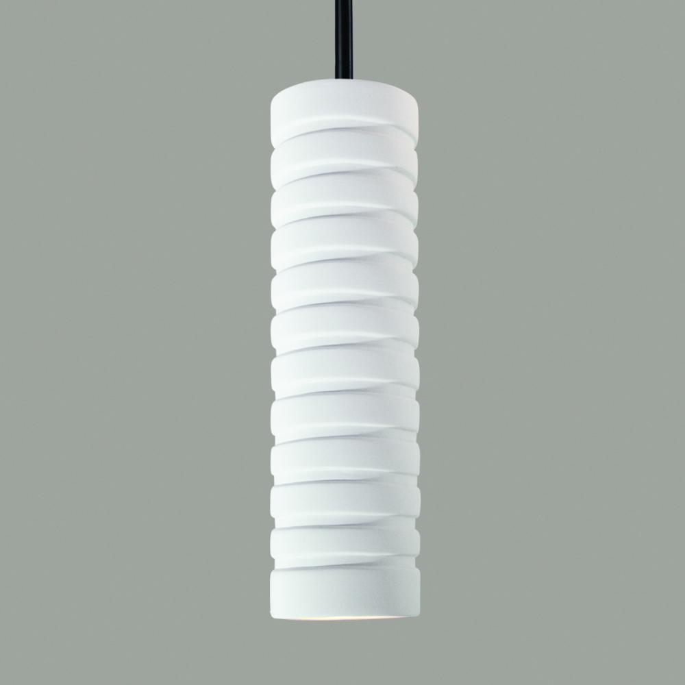 Strata Mini Pendant: Fawn (Black Cord & Canopy)