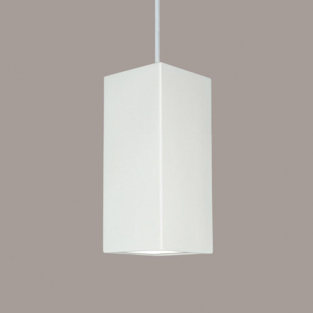 Gran Timor Pendant: Safety Yellow (White Cord & Canopy)