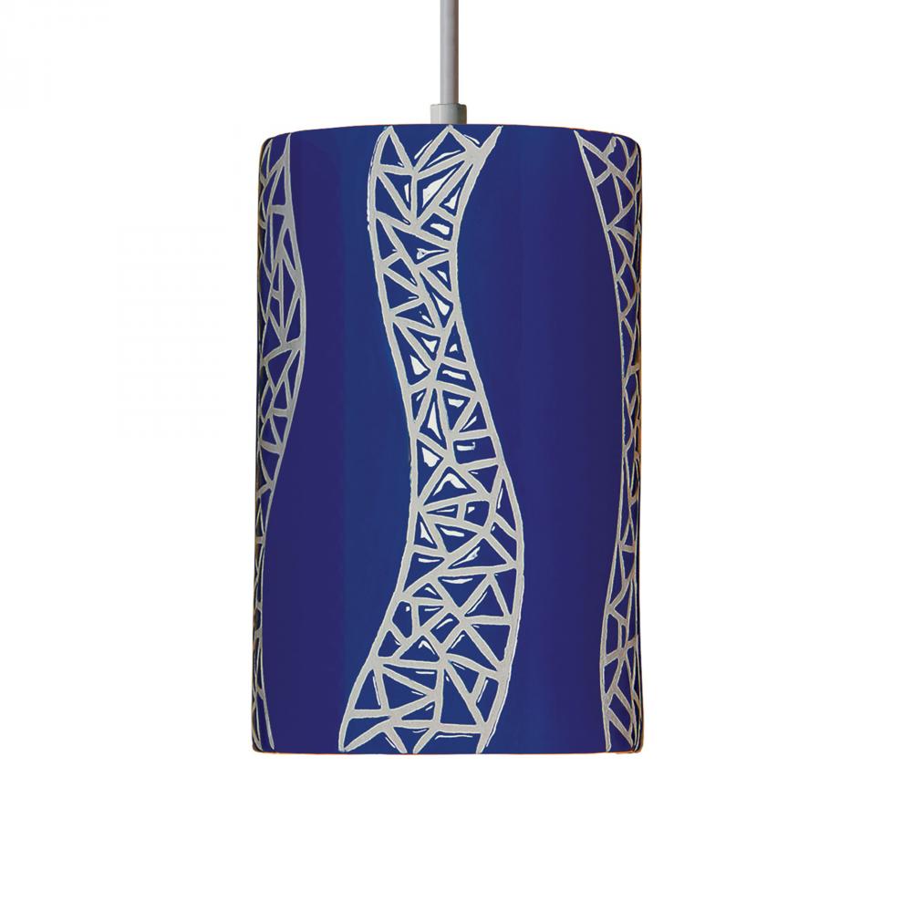 Passage Pendant Cobalt Blue