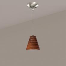 A-19 LVMP12-BT-LEDMR16 - Vortex Low Voltage Mini Pendant Butternut (12V Dimmable MR16 LED (Bulb included))