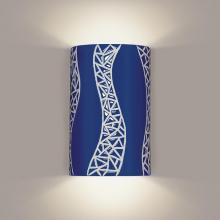 A-19 M20304-CB - Passage Wall Sconce Cobalt Blue