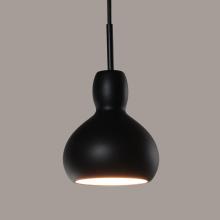 A-19 MP13-A30-BCC - Venus Mini Pendant: Slate Black (Black Cord & Canopy)