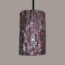 A-19 PN20302-BCC - Bark Pendant (Black Cord & Canopy)