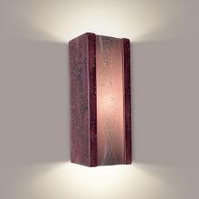 A-19 RE116-PJ-AM-WET - Bubbly Wall Sconce Plum Jam and Amethyst (Outdoor/WET Location)