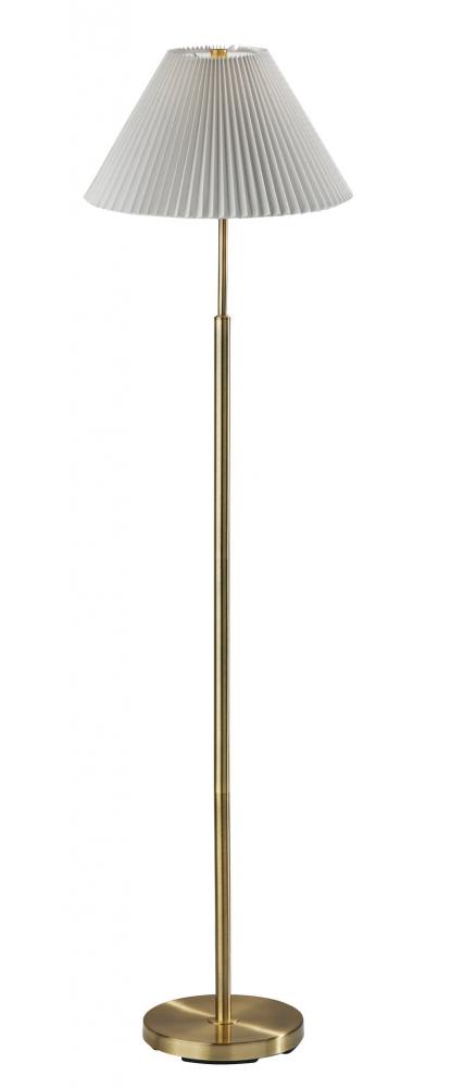 Jeremy Floor Lamp - Antique Brass