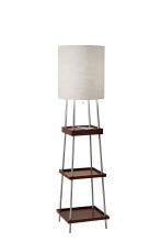 Adesso 3459-15 - Henry AdessoCharge Shelf Floor Lamp