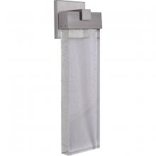 Craftmade Z1624-SA-LED - Aria 1 Light Large LED Outdoor Wall Lantern in Satin Aluminum