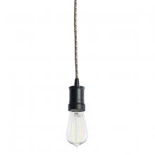 Bulbrite 810099 - PEND/HW/CONTEMP/BLK-MULT/LED4ST18