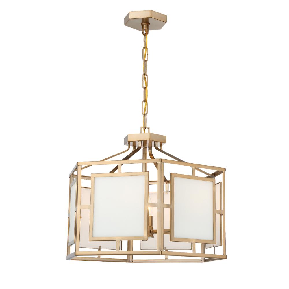 Libby Langdon Hillcrest 6 Light Vibrant Gold Chandelier