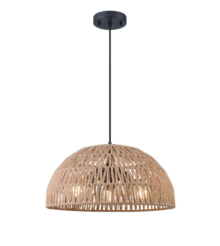 Lac Du Bonnet 18" 3 Light Pendant