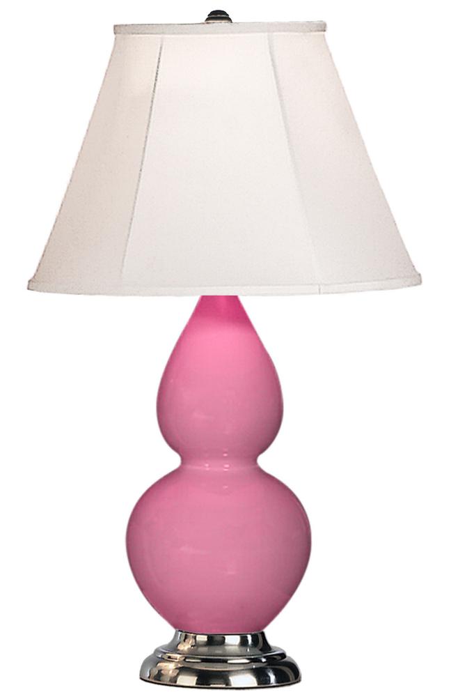 Schiaparelli Pink Small Double Gourd Accent Lamp