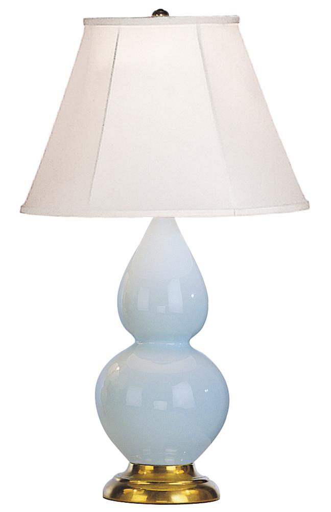 Baby Blue Small Double Gourd Accent Lamp