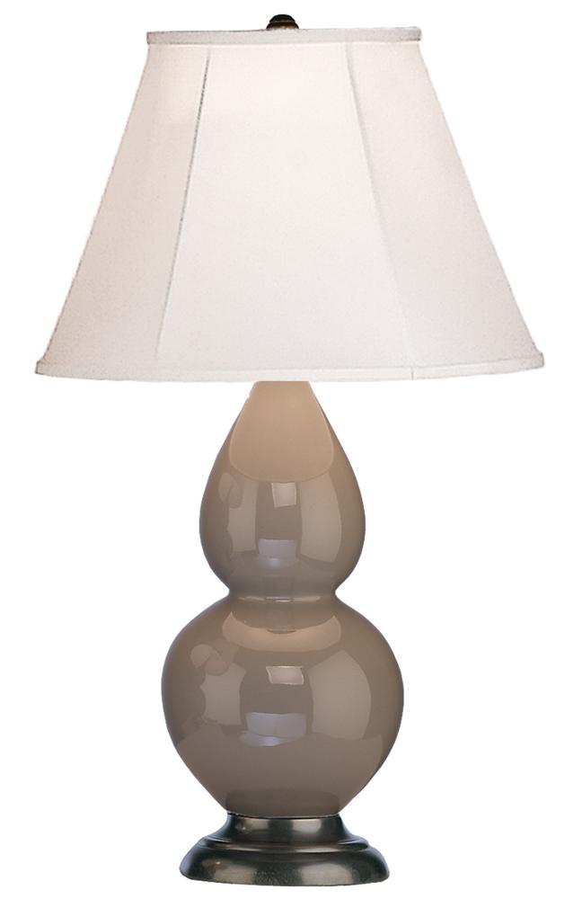 Smokey Taupe Small Double Gourd Accent Lamp