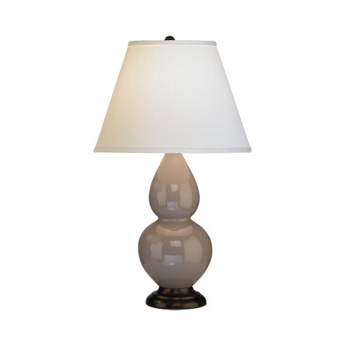 Smokey Taupe Small Double Gourd Accent Lamp