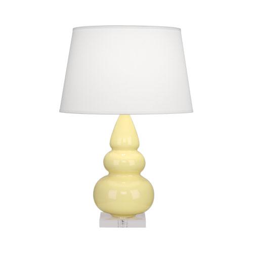 Butter Small Triple Gourd Accent Lamp