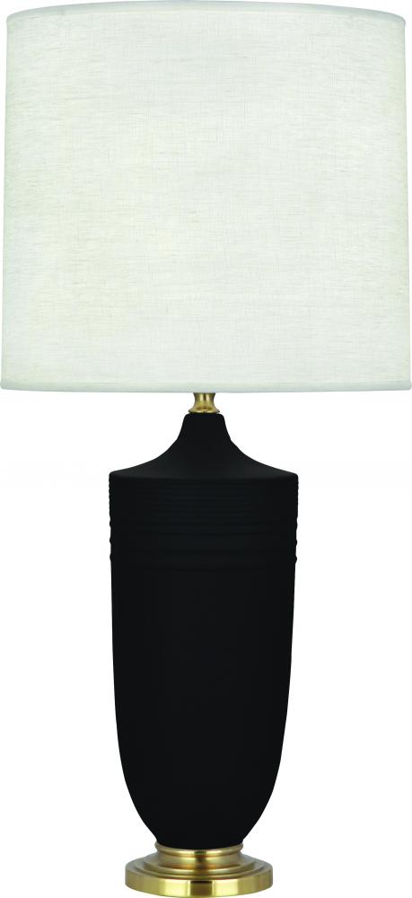 Matte Dark Coal Michael Berman Hadrian Table Lamp