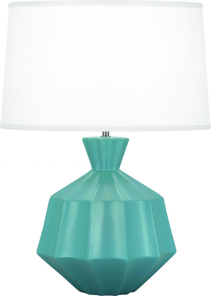 Matte Steel Blue Orion Table Lamp