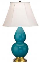  1771 - Peacock Small Double Gourd Accent Lamp