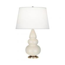 Robert Abbey 254X - Bone Small Triple Gourd Accent Lamp