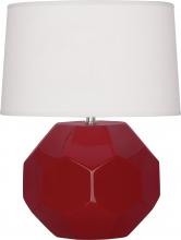 Robert Abbey OX02 - Oxblood Franklin Accent Lamp