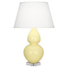 Robert Abbey A606X - Butter Double Gourd Table Lamp