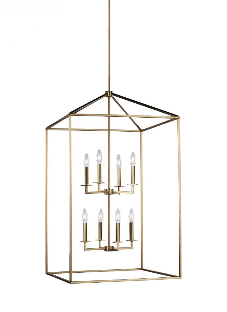 Perryton transitional 8-light LED indoor dimmable extra large ceiling pendant hanging chandelier lig