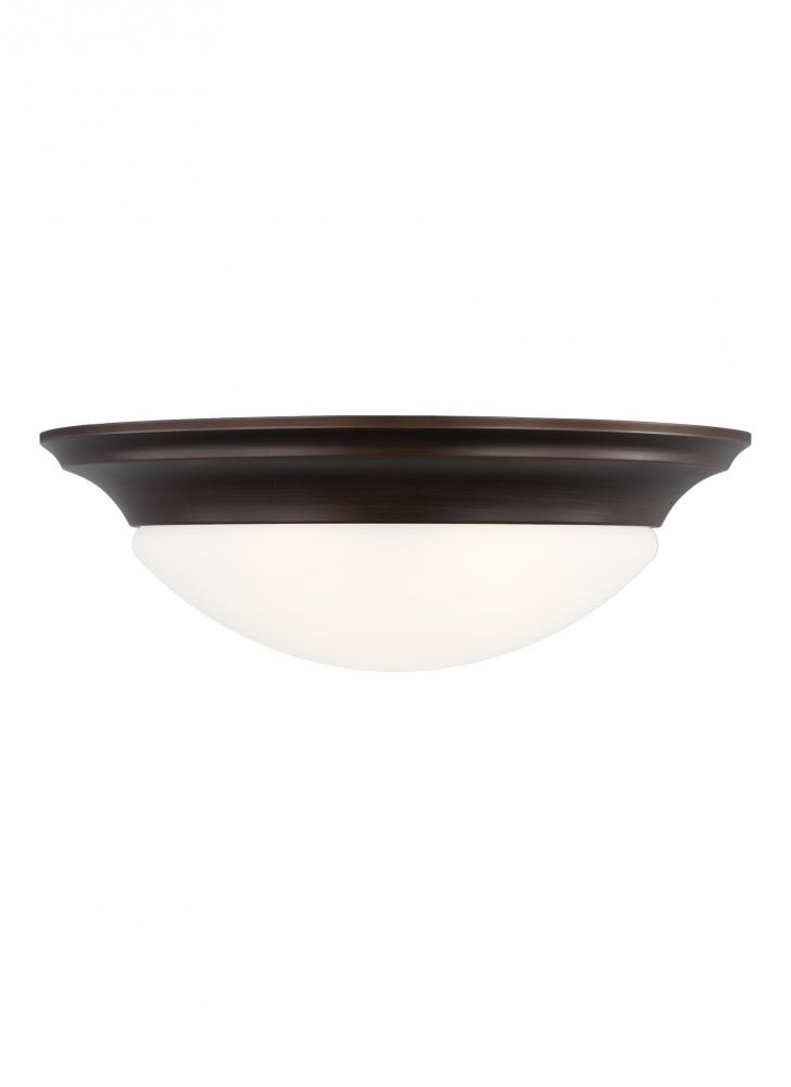 Three Light Ceiling Flush Mount