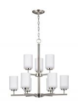 Generation Lighting 31162EN3-962 - Nine Light Chandelier