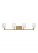 Generation Lighting GLV1044SB - Lando Four Light Wall / Bath