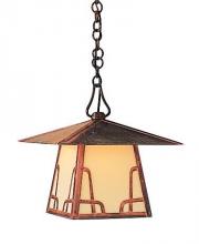 Arroyo Craftsman CH-12EOF-VP - 12" carmel pendant without overlay (empty)