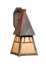 Arroyo Craftsman DS-6CR-MB - 6" dartmouth sconce