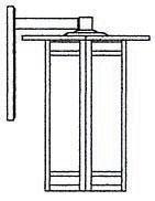 Arroyo Craftsman ETB-14WO-RC - 14" etoile wall mount