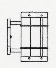 Arroyo Craftsman VS-9NRM-VP - 9" valencia sconce - no roof