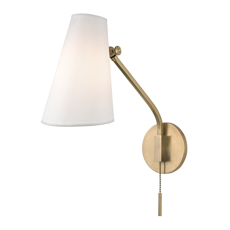 1 LIGHT SWING ARM WALL SCONCE