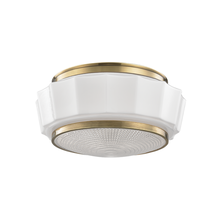 Hudson Valley 3814F-AGB - 2 LIGHT FLUSH MOUNT