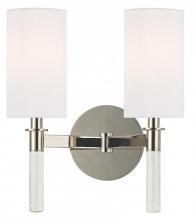 Hudson Valley 6312-PN - 2 LIGHT WALL SCONCE