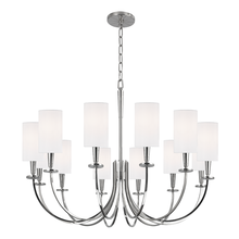 Hudson Valley 8032-PN - 12 LIGHT CHANDELIER