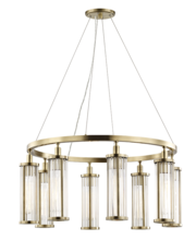 Hudson Valley 9130-AGB - Marley Chandelier