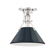 Hudson Valley MDS353-PN/DBL - 1 LIGHT SEMI FLUSH