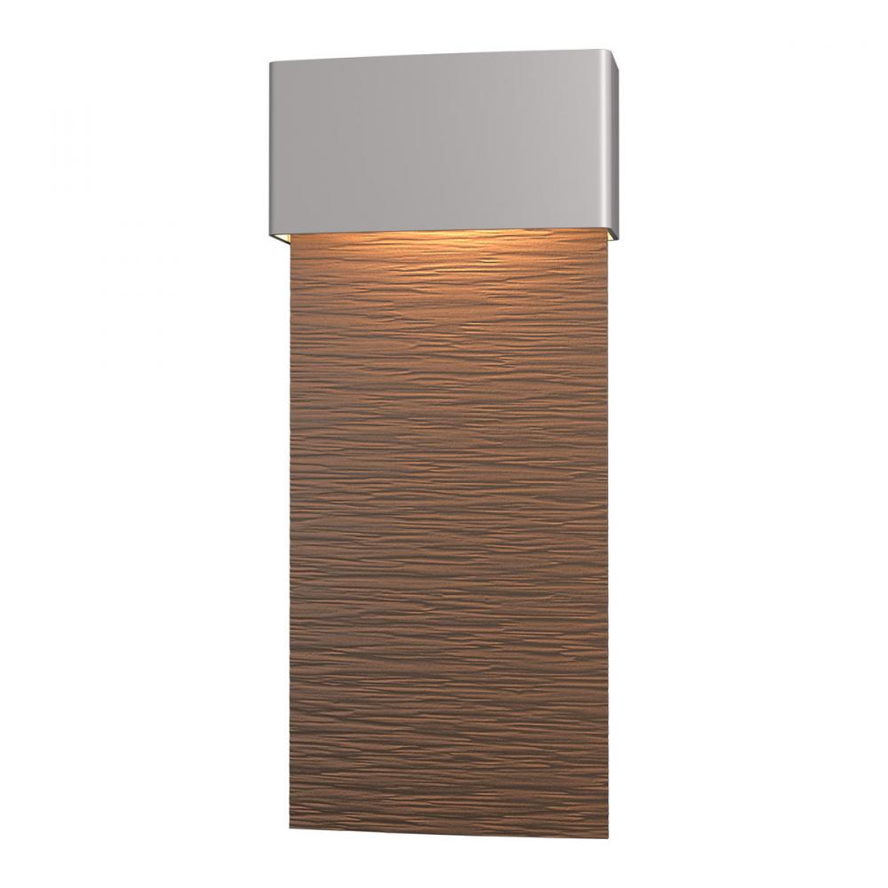 Stratum Large Dark Sky Friendly LED Outdoor Sconce