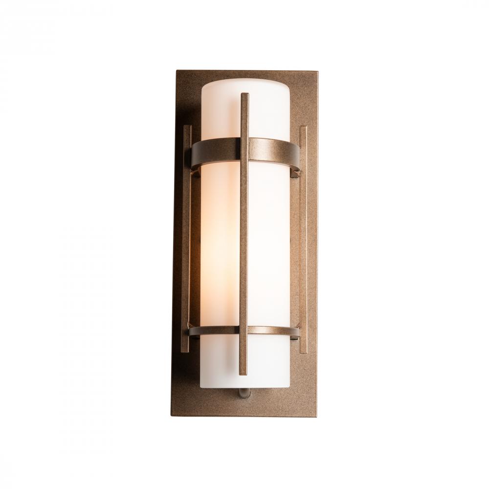 Banded Small Outdoor Sconce