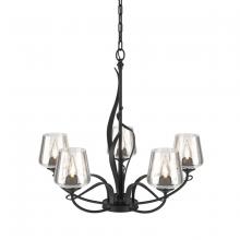 Hubbardton Forge 103040-SKT-10-ZM0236 - Flora 5 Arm Chandelier