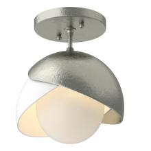  121377-SKT-85-02-GG0711 - Brooklyn 1-Light Double Shade Semi-Flush